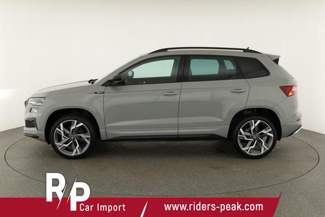 Skoda Karoq Sportline 1.5 TSI DSG Sportline, AHK, Navi, Matrix, Side, el. Klappe, Winter, 5 J.-Garantie, 19-Zoll 
