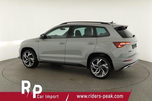 Skoda Karoq Sportline 1.5 TSI DSG Sportline, AHK, Navi, Matrix, Side, el. Klappe, Winter, 5 J.-Garantie, 19-Zoll 