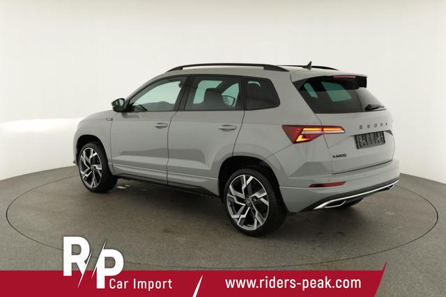 Skoda Karoq Sportline 1.5 TSI DSG Sportline, AHK, Navi, Matrix, Side, el. Klappe, Winter, 5 J.-Garantie, 19-Zoll 
