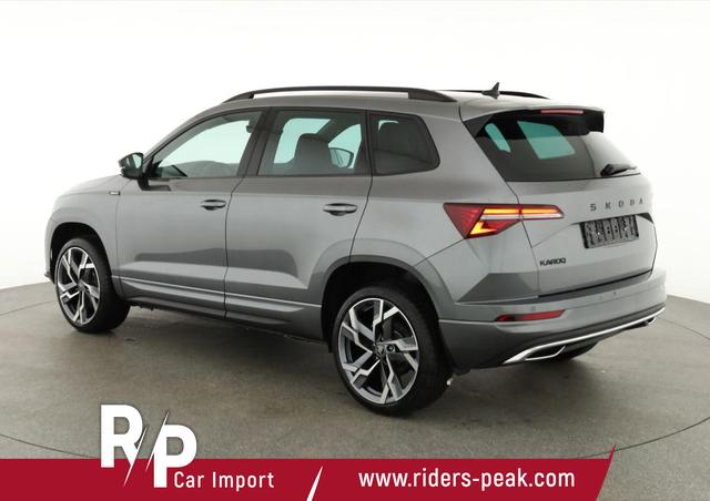 Skoda Karoq Sportline 1.5 TSI DSG Sportline, AHK, Navi, Matrix, Side, el. Klappe, Winter, 5 J.-Garantie, 19-Zoll 