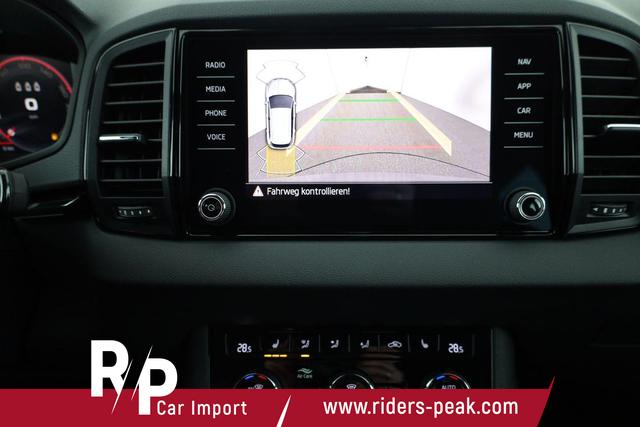 Skoda Karoq Sportline 1.5 TSI DSG Sportline, AHK, Navi, Matrix, Side, el. Klappe, Winter, 5 J.-Garantie, 19-Zoll 