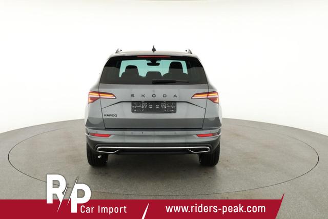 Skoda Karoq Sportline 1.5 TSI DSG Sportline, AHK, Navi, Matrix, Side, el. Klappe, Winter, 5 J.-Garantie, 19-Zoll 