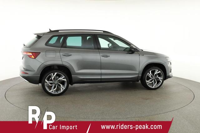 Skoda Karoq Sportline 1.5 TSI DSG Sportline, AHK, Navi, Matrix, Side, el. Klappe, Winter, 5 J.-Garantie, 19-Zoll 