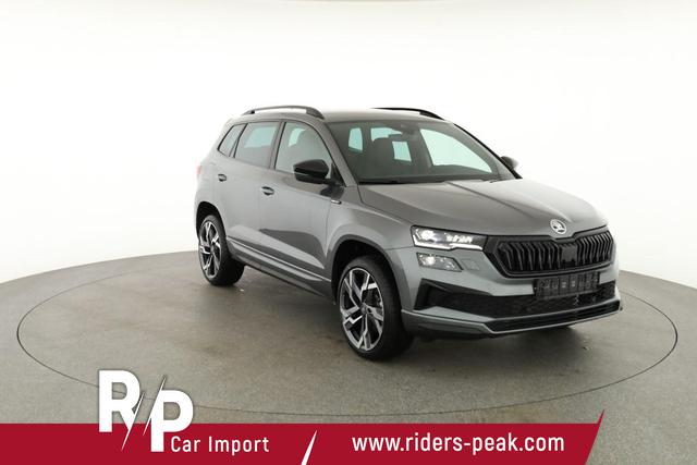 Skoda Karoq Sportline 1.5 TSI DSG Sportline, AHK, Navi, Matrix, Side, el. Klappe, Winter, 5 J.-Garantie, 19-Zoll 