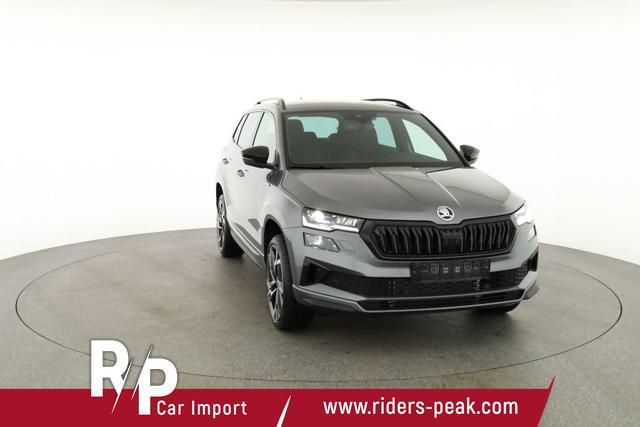 Skoda Karoq Sportline 1.5 TSI DSG Sportline, AHK, Navi, Matrix, Side, el. Klappe, Winter, 5 J.-Garantie, 19-Zoll 