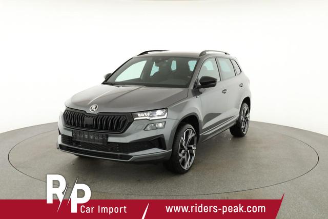 Skoda Karoq Sportline 1.5 TSI DSG Sportline, AHK, Navi, Matrix, Side, el. Klappe, Winter, 5 J.-Garantie, 19-Zoll 