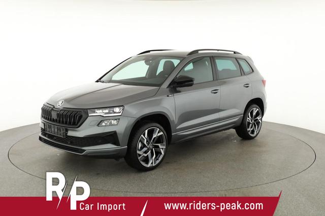 Skoda Karoq Sportline 1.5 TSI DSG Sportline, AHK, Navi, Matrix, Side, el. Klappe, Winter, 5 J.-Garantie, 19-Zoll 