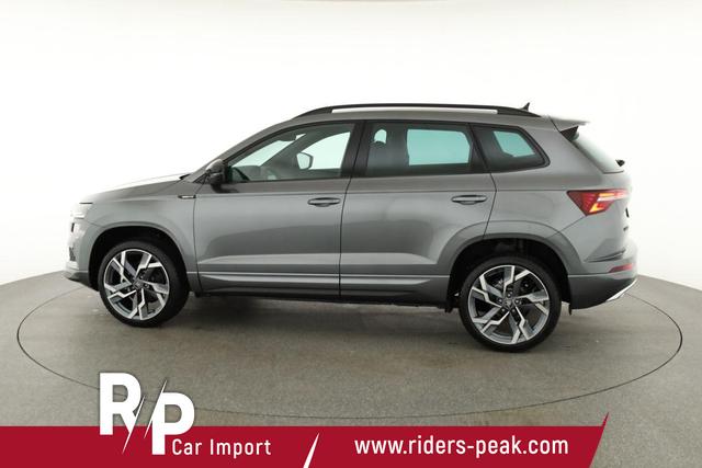 Skoda Karoq Sportline 1.5 TSI DSG Sportline, AHK, Navi, Matrix, Side, el. Klappe, Winter, 5 J.-Garantie, 19-Zoll 
