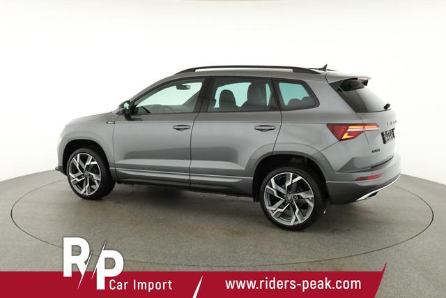 Skoda Karoq Sportline 1.5 TSI DSG Sportline, AHK, Navi, Matrix, Side, el. Klappe, Winter, 5 J.-Garantie, 19-Zoll 