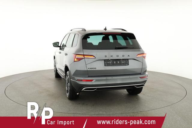 Skoda Karoq Sportline 1.5 TSI DSG Sportline, AHK, Navi, Matrix, Side, el. Klappe, Winter, 5 J.-Garantie, 19-Zoll 