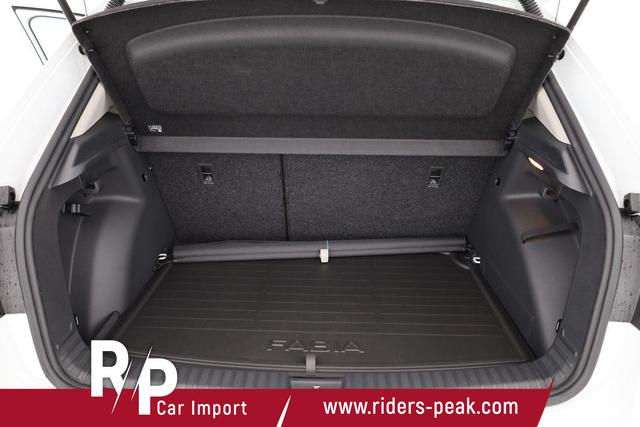 Skoda Fabia Selection 1.0 TSI DSG Selection, 15-Zoll schwarz, Winter, Ladeboden 