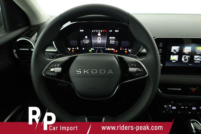 Skoda Fabia Selection 1.0 TSI DSG Selection, 15-Zoll schwarz, Winter, Ladeboden 