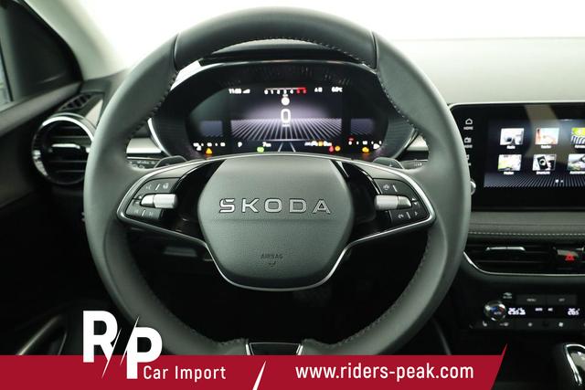 Skoda Fabia Selection 1.0 TSI DSG Selection, KESSY, Kamera, 15-Zoll schwarz, Winter, Ladeboden 