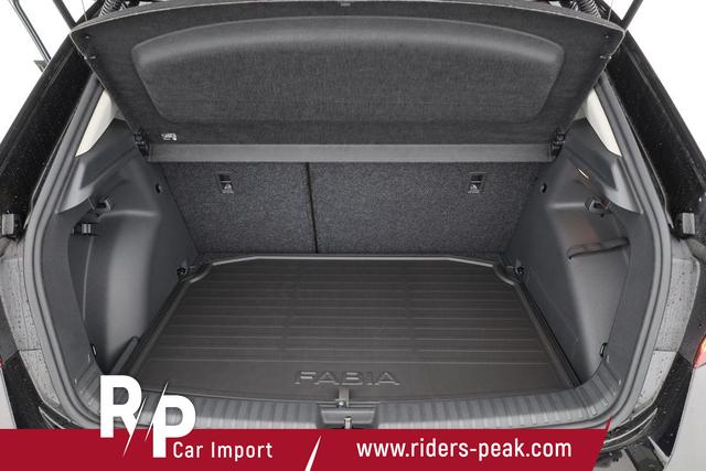 Skoda Fabia Selection 1.0 TSI DSG Selection, KESSY, Kamera, 15-Zoll schwarz, Winter, Ladeboden 