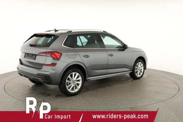 Skoda Kamiq Selection 1.0 TSI DSG 130 Jahre, AHK, LED, Side, ACC, Kamera, el. Klappe, Winter, 17-Zoll 