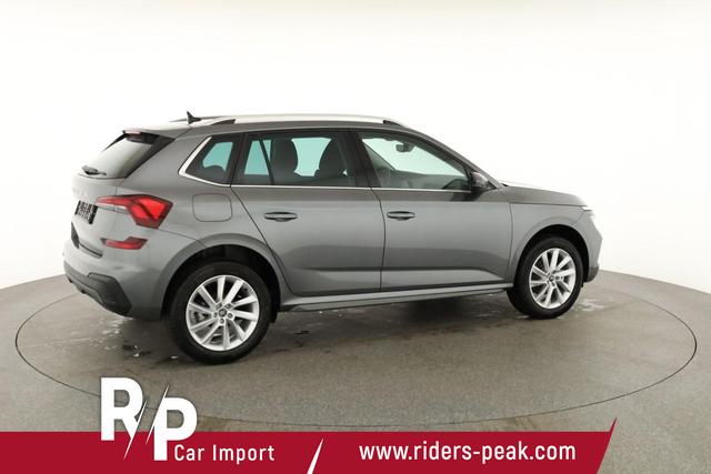 Skoda Kamiq Selection 1.0 TSI DSG 130 Jahre, AHK, LED, Side, ACC, Kamera, el. Klappe, Winter, 17-Zoll 