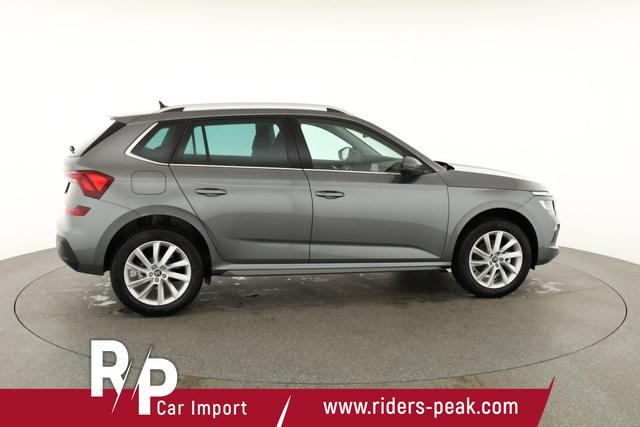 Skoda Kamiq Selection 1.0 TSI DSG 130 Jahre, AHK, LED, Side, ACC, Kamera, el. Klappe, Winter, 17-Zoll 