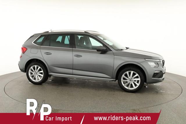 Skoda Kamiq Selection 1.0 TSI DSG 130 Jahre, AHK, LED, Side, ACC, Kamera, el. Klappe, Winter, 17-Zoll 