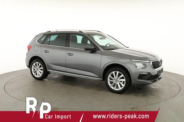 Skoda Kamiq Selection 1.0 TSI DSG 130 Jahre, AHK, LED, Side, ACC, Kamera, el. Klappe, Winter, 17-Zoll 
