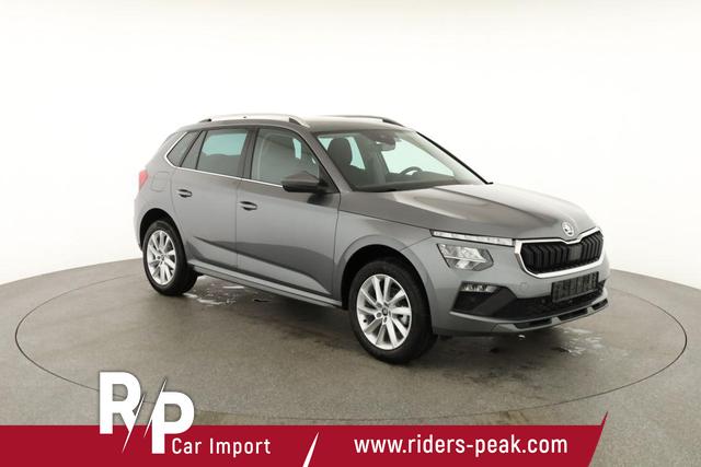 Skoda Kamiq Selection 1.0 TSI DSG 130 Jahre, AHK, LED, Side, ACC, Kamera, el. Klappe, Winter, 17-Zoll 