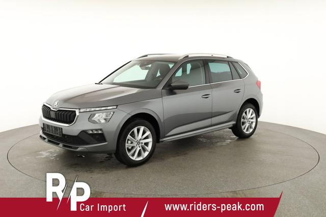 Skoda Kamiq Selection 1.0 TSI DSG 130 Jahre, AHK, LED, Side, ACC, Kamera, el. Klappe, Winter, 17-Zoll 