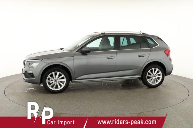 Skoda Kamiq Selection 1.0 TSI DSG 130 Jahre, AHK, LED, Side, ACC, Kamera, el. Klappe, Winter, 17-Zoll 