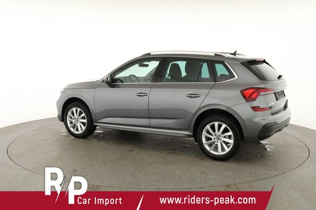 Skoda Kamiq Selection 1.0 TSI DSG 130 Jahre, AHK, LED, Side, ACC, Kamera, el. Klappe, Winter, 17-Zoll 