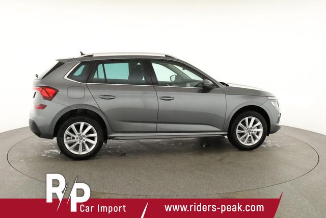 Skoda Kamiq Selection 1.0 TSI DSG 130 Jahre, LED, Side, ACC, Kamera, el. Klappe, Winter, 17-Zoll 