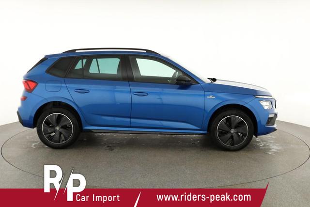 Skoda Kamiq Monte Carlo 1.5 TSI DSG Carlo, Pano, AHK, IQ.Light, Side, Kamera, Winter, 17-Zoll 