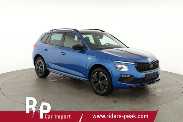 Skoda Kamiq Monte Carlo 1.5 TSI DSG Carlo, Pano, AHK, IQ.Light, Side, Kamera, Winter, 17-Zoll 