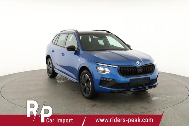 Skoda Kamiq Monte Carlo 1.5 TSI DSG Carlo, Pano, AHK, IQ.Light, Side, Kamera, Winter, 17-Zoll 