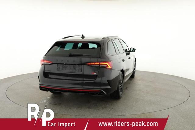 Skoda Octavia Combi 2.0 TSI 195 kW RS DSG, Standheizung, AHK, Navi, Matrix, Side, Winter, 5 J.-Garantie 