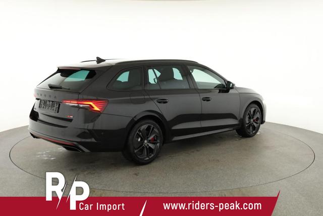 Skoda Octavia Combi 2.0 TSI 195 kW RS DSG, Standheizung, AHK, Navi, Matrix, Side, Winter, 5 J.-Garantie 