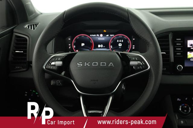 Skoda Karoq Sportline 1.5 TSI DSG Sportline, AHK, Navi, CANTON, Matrix, Kamera, el. Klappe, 5-J. Garantie 