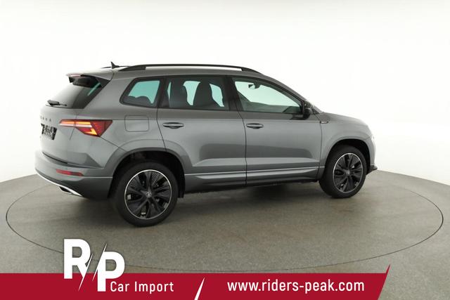 Skoda Karoq Sportline 1.5 TSI DSG Sportline, AHK, Navi, CANTON, Matrix, Kamera, el. Klappe, 5-J. Garantie 