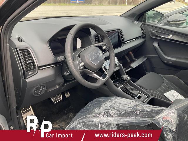 Skoda Karoq - Sportline 1.5 TSI DSG Sportline, Pano, AHK, Navi, CANTON, Matrix, AreaView, Side, FS-beheizbar