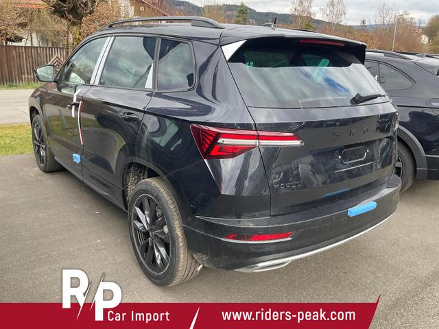 Skoda Karoq Sportline 1.5 TSI DSG Sportline, Pano, AHK, Navi, CANTON, Matrix, AreaView, Side, FS-beheizbar 