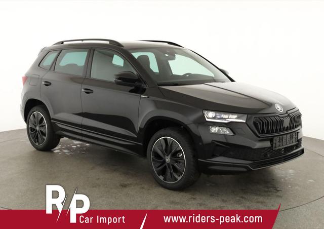 Skoda Karoq - Sportline 1.5 TSI DSG Sportline, AHK, Navi, CANTON, Matrix, AreaView, Side, Kamera, el. Klappe, FS-beheizbar