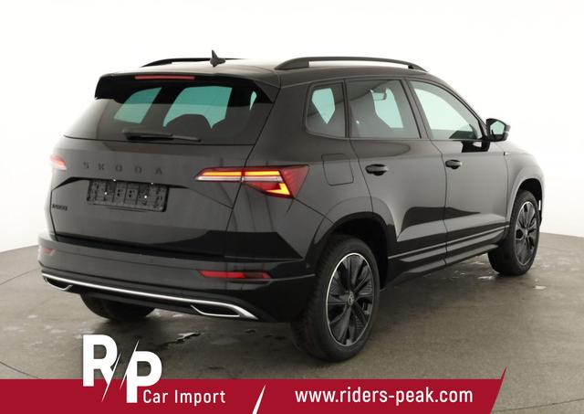 Skoda Karoq Sportline 1.5 TSI DSG Sportline, AHK, Navi, CANTON, Matrix, AreaView, Side, Kamera, el. Klappe, FS-beheizbar 