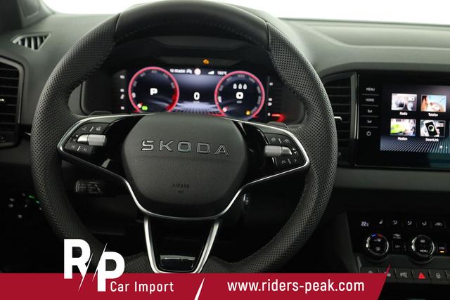 Skoda Karoq Sportline 1.5 TSI DSG Sportline, AHK, Navi, CANTON, Matrix, AreaView, Side, Kamera, el. Klappe, FS-beheizbar 
