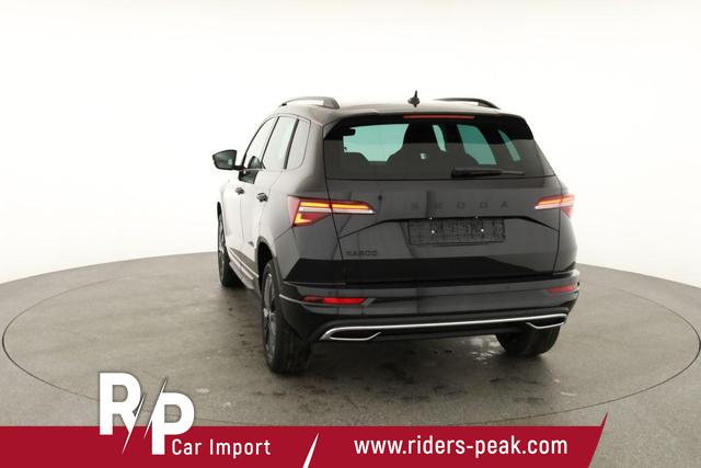 Skoda Karoq Sportline 1.5 TSI DSG Sportline, AHK, Navi, CANTON, Matrix, AreaView, Side, Kamera, el. Klappe, FS-beheizbar 