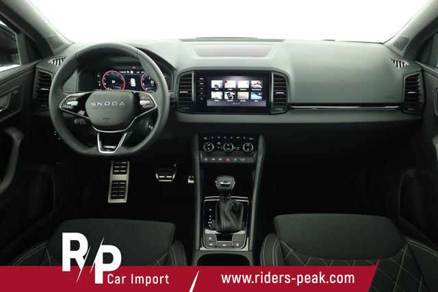 Skoda Karoq Sportline 1.5 TSI DSG Sportline, AHK, Navi, CANTON, Matrix, AreaView, Side, Kamera, el. Klappe, FS-beheizbar 
