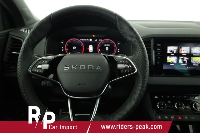 Skoda Karoq Sportline 1.5 TSI DSG Sportline, AHK, Navi, CANTON, Matrix, AreaView, Side, Kamera, el. Klappe, FS-beheizbar 
