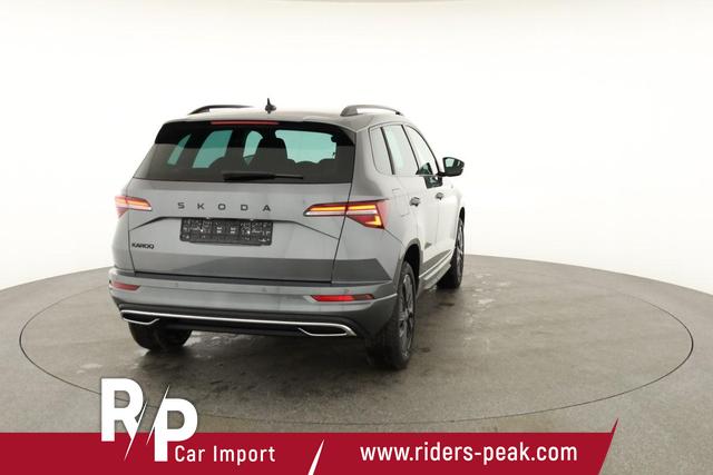 Skoda Karoq Sportline 1.5 TSI DSG Sportline, AHK, Navi, CANTON, Matrix, AreaView, Side, Kamera, el. Klappe, FS-beheizbar 