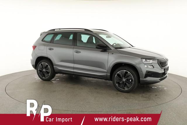 Skoda Karoq Sportline 1.5 TSI DSG Sportline, AHK, Navi, CANTON, Matrix, AreaView, Side, Kamera, el. Klappe, FS-beheizbar 