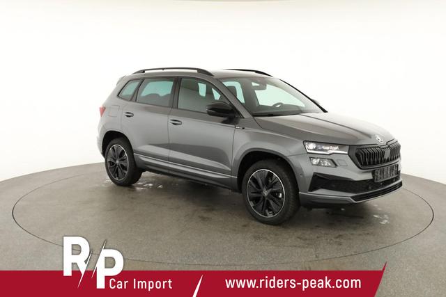 Skoda Karoq Sportline 1.5 TSI DSG Sportline, AHK, Navi, CANTON, Matrix, AreaView, Side, Kamera, el. Klappe, FS-beheizbar 