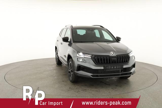 Skoda Karoq Sportline 1.5 TSI DSG Sportline, AHK, Navi, CANTON, Matrix, AreaView, Side, Kamera, el. Klappe, FS-beheizbar 