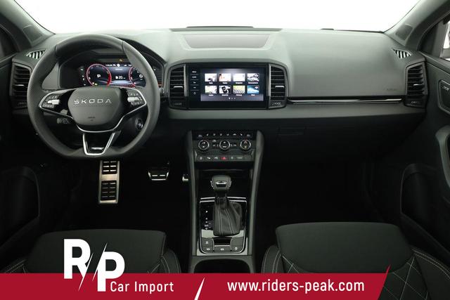 Skoda Karoq Sportline 1.5 TSI DSG Sportline, Pano, AHK, Navi, CANTON, Matrix, AreaView, Side, FS-beheizbar, 19-Zoll 