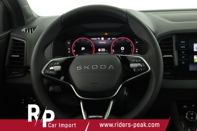 Skoda Karoq Sportline 1.5 TSI DSG Sportline, Pano, AHK, Navi, CANTON, Matrix, AreaView, Side, FS-beheizbar, 19-Zoll 