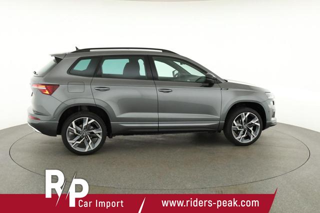 Skoda Karoq Sportline 1.5 TSI DSG Sportline, Pano, AHK, Navi, CANTON, Matrix, AreaView, Side, FS-beheizbar, 19-Zoll 